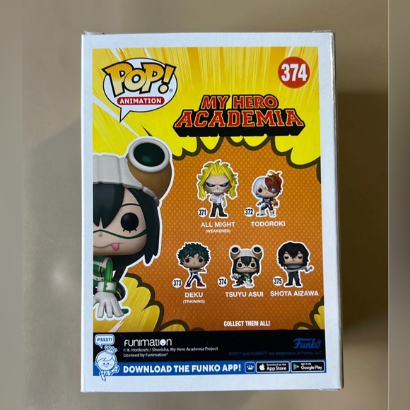 Funko Pop Tsuyu Asui (2021 NYCC Fall Convention) - Picture 3 of 6